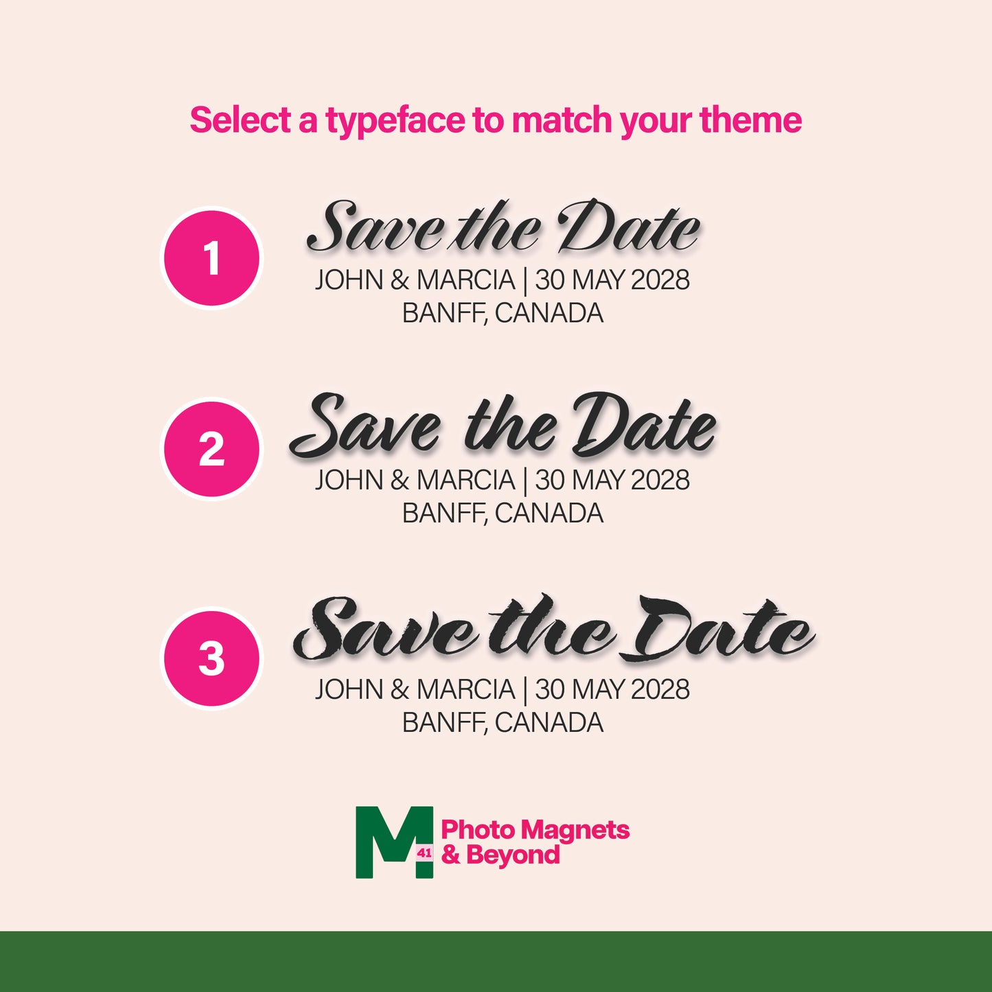 Save the Dates